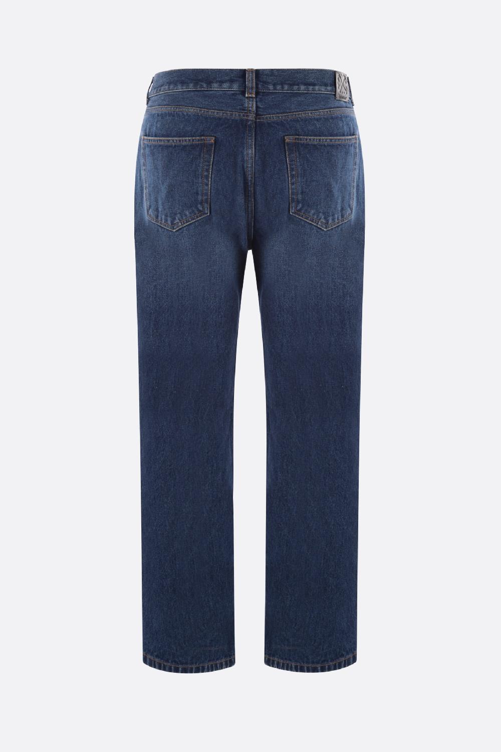 OFF WHITE jeans loose-fit in denim Offerta esclusiva