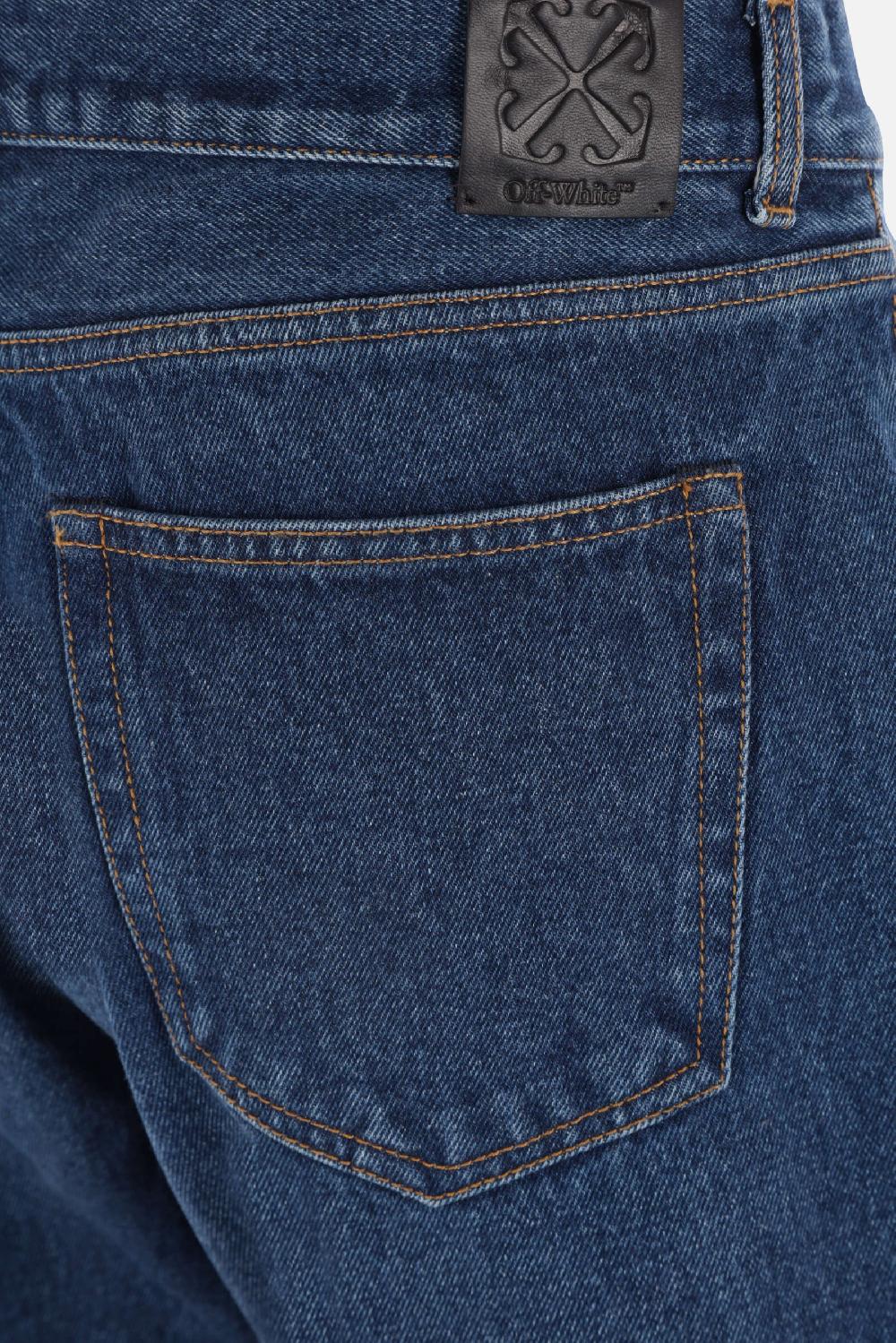OFF WHITE jeans loose-fit in denim Offerta esclusiva