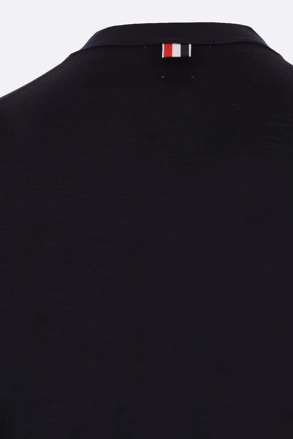 THOM BROWNE cardigan in lana Offerta natalizia
