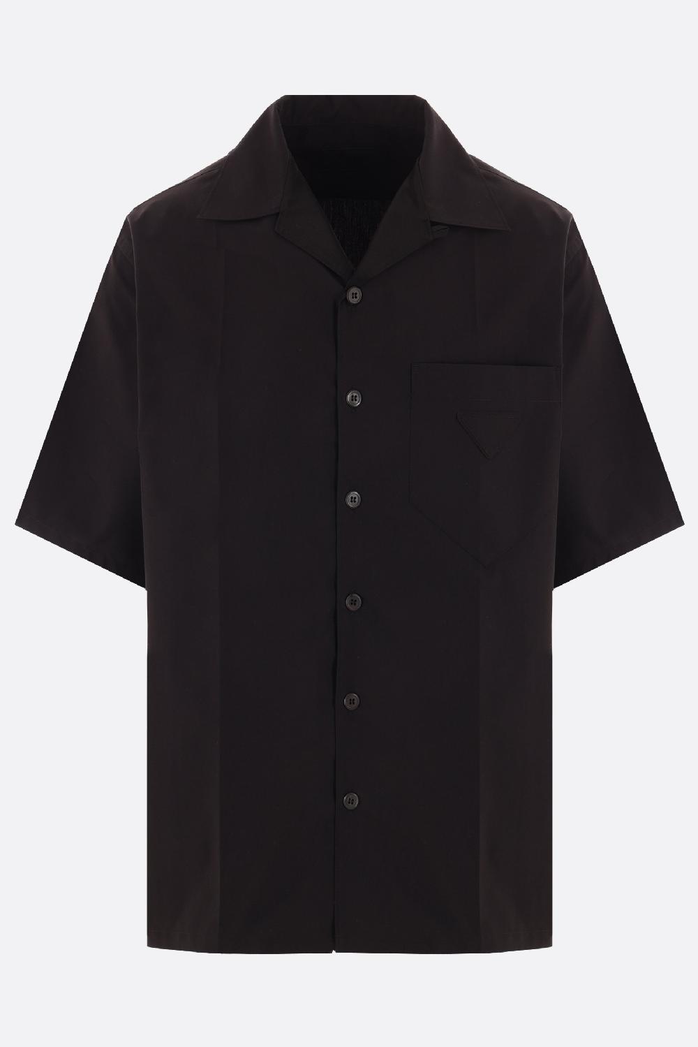 PRADA camicia bowling in popeline Offerta per la Festa della Mamma