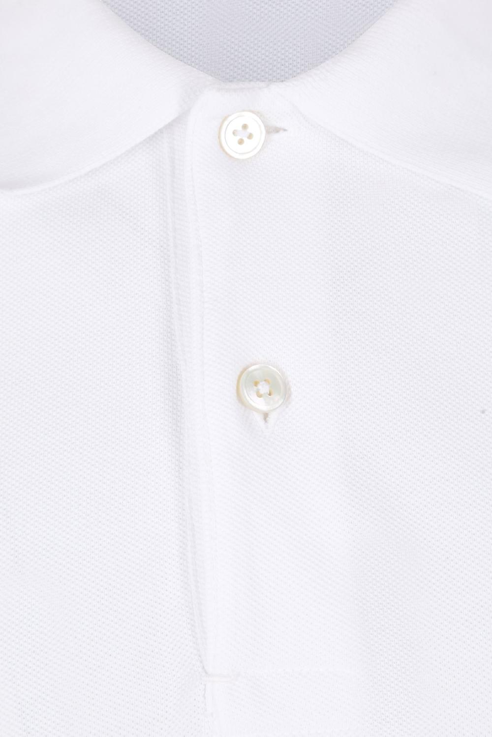 TOM FORD polo in piquet con ricamo logo Latest fashion