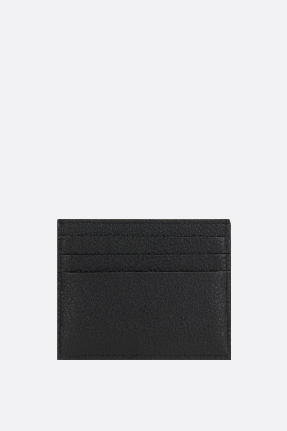 PRADA porta carte in pelle martellata Offerte stagionali