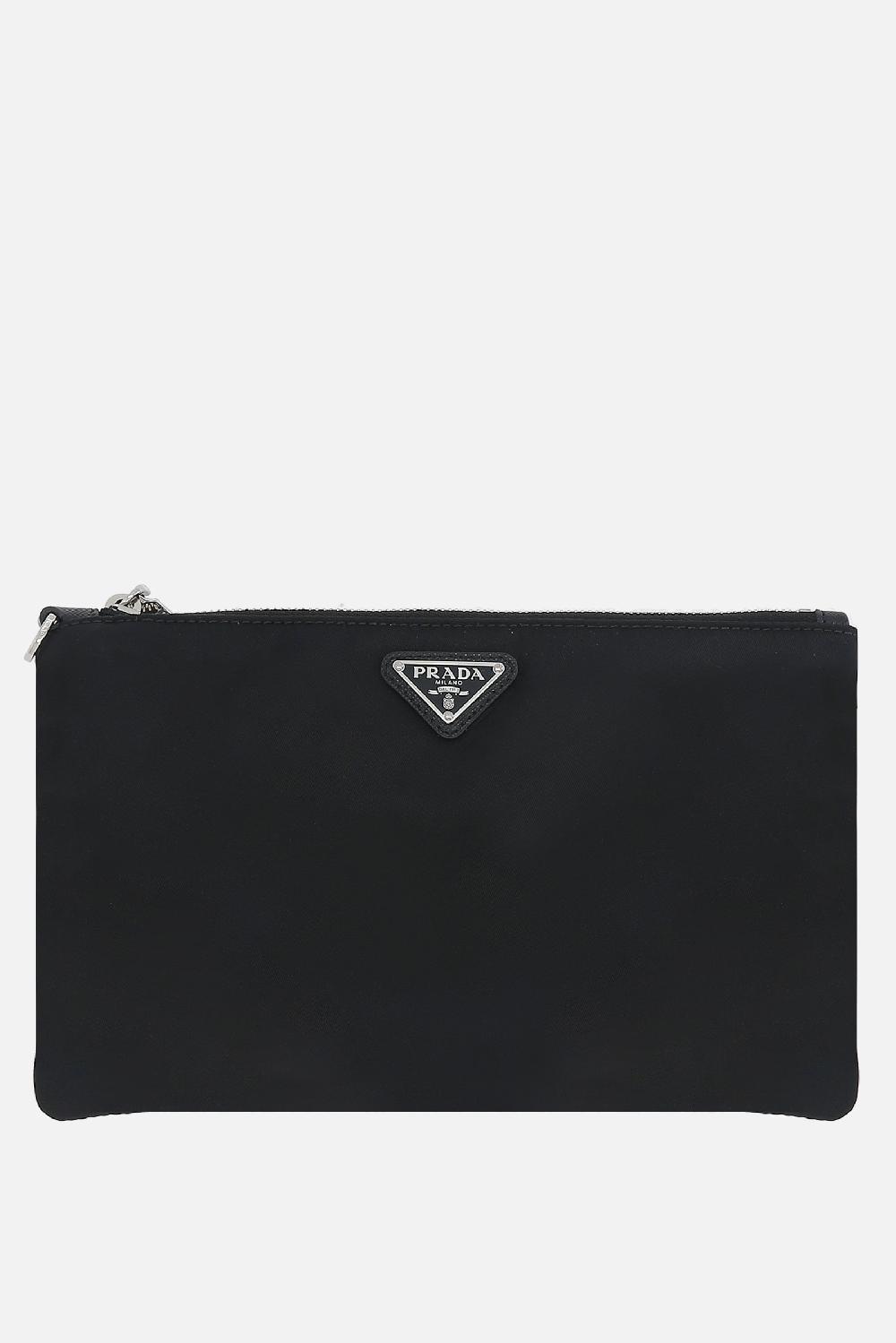 PRADA clutch in Re-Nylon Prezzo basso