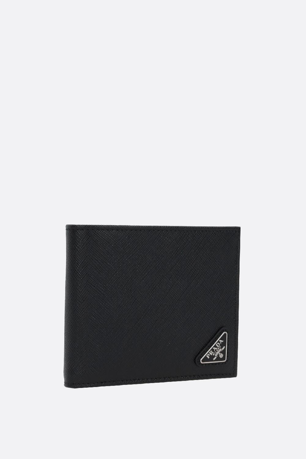 PRADA portafogli billfold in pelle Saffiano Super Saving Price