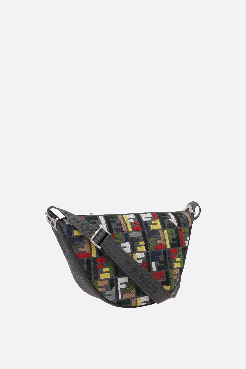 FENDI borsa a tracolla Fendi Melon small in canvas FF Fino al 50% di sconto