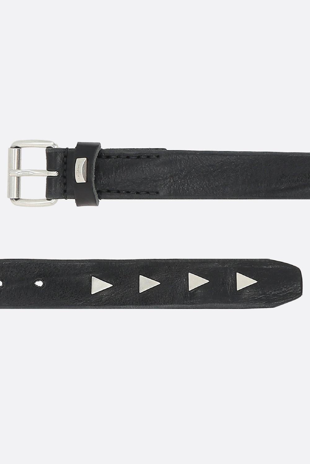 OUR LEGACY cintura Arrow Head in pelle liscia 50% di sconto con spedizione gratuita