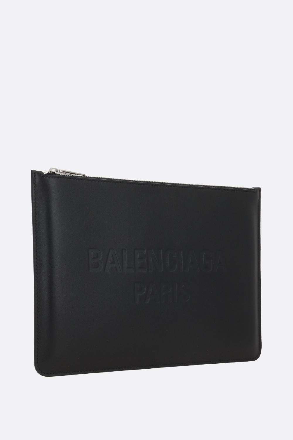 BALENCIAGA pouch Duty Free in pelle liscia Limitato a 3 giorni