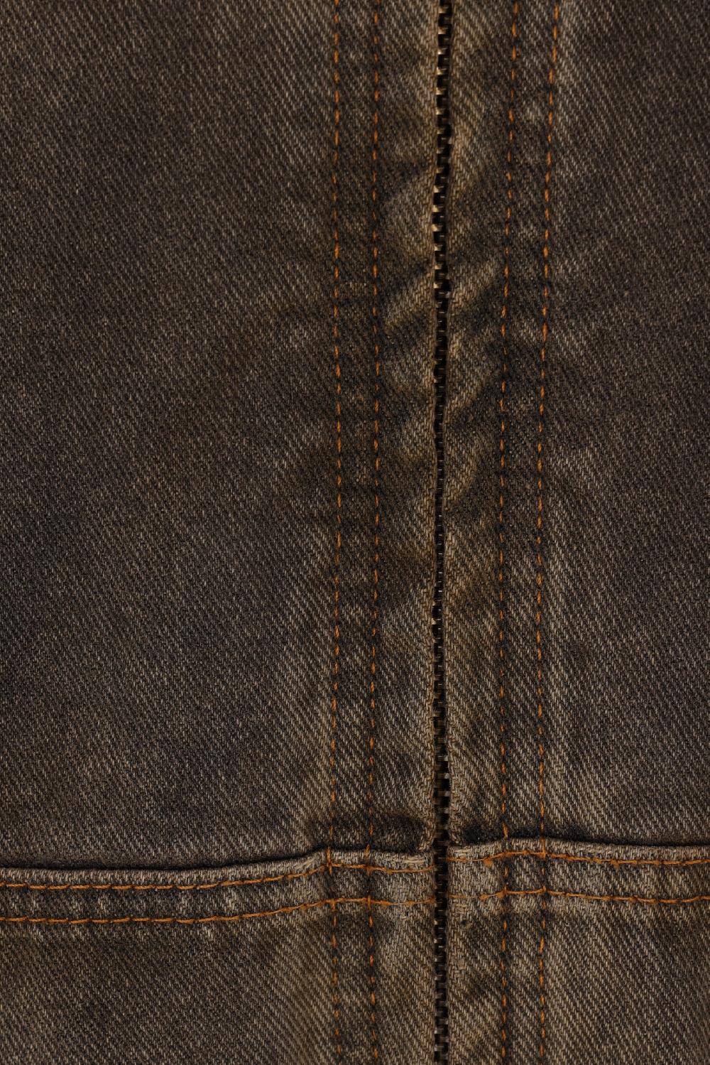 MM6 bomber imbottito in denim Esporta salva
