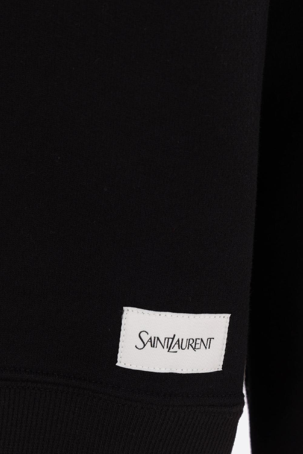 SAINT LAURENT felpa oversize Saint Laurent in jersey In vendita