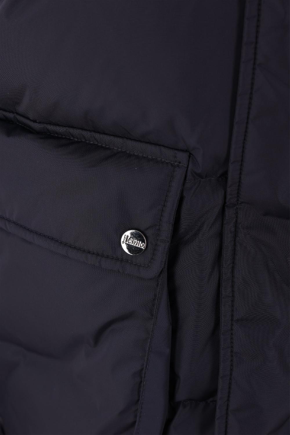 HERNO piumino in nylon In Linea