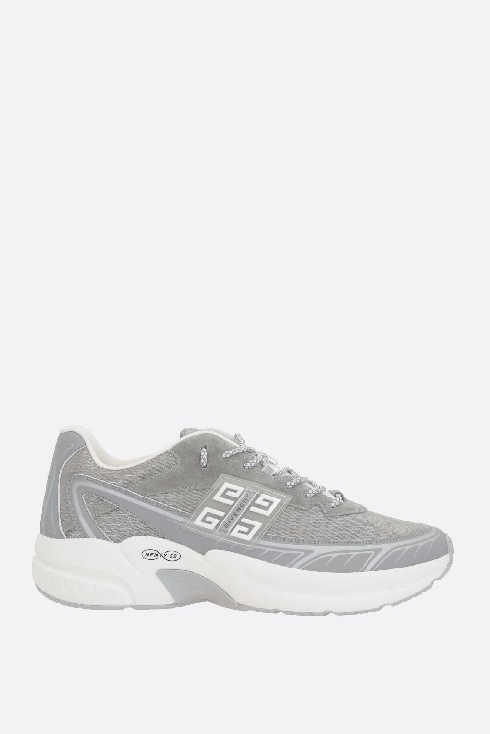 GIVENCHY sneaker NFNTY-52 in suede e rete