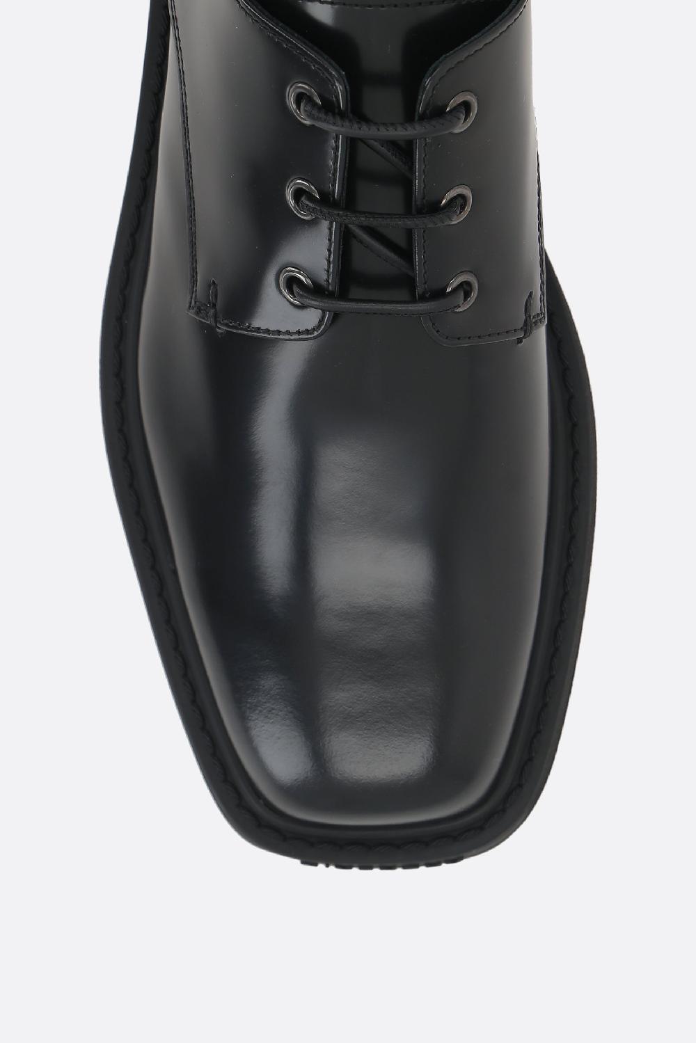 GIVENCHY scarpa derby in pelle spazzolata Pezzi Unici