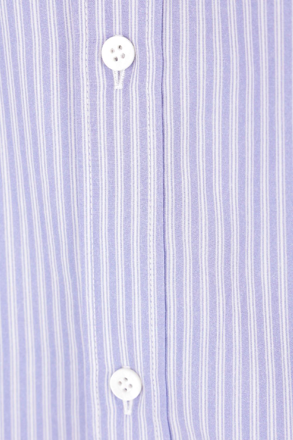 BALENCIAGA camicia oversize Fluida in popeline a righe Affare Del Giorno
