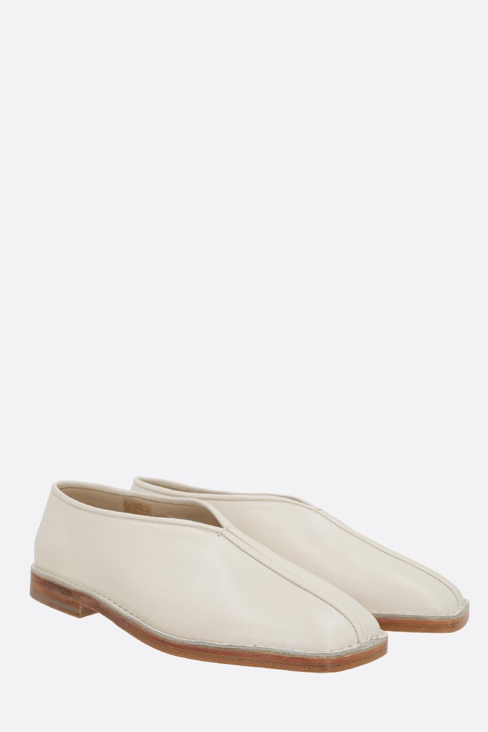 LEMAIRE slipper Piped in nappa Sottocosto