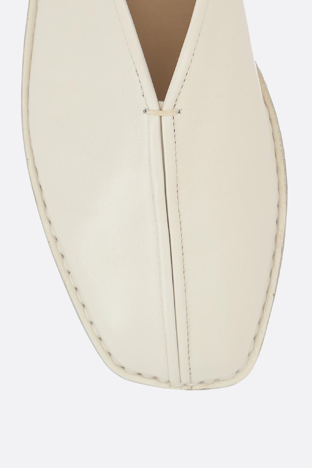 LEMAIRE slipper Piped in nappa Sottocosto