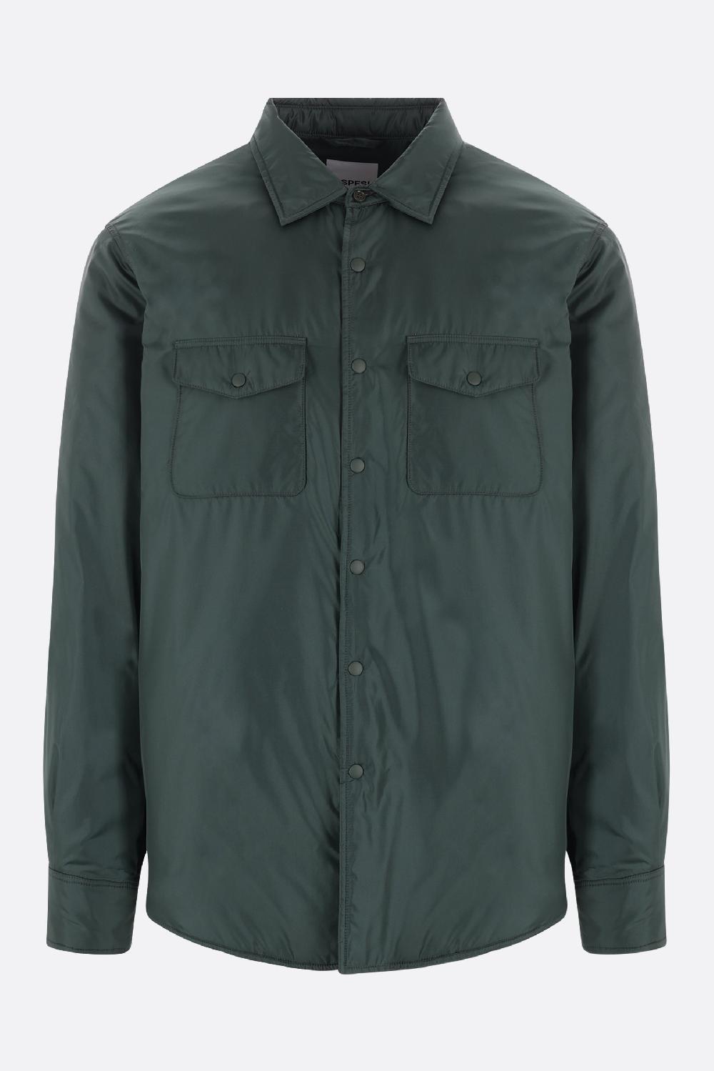 ASPESI giacca camicia imbottita Tredici Più in nylon In Vendita