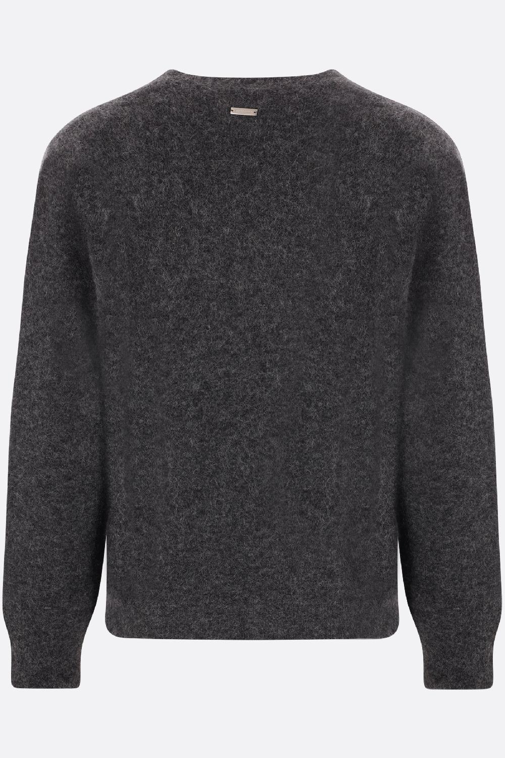 FERRAGAMO pullover in misto alpaca cashmere e seta Prezzo di fabbrica