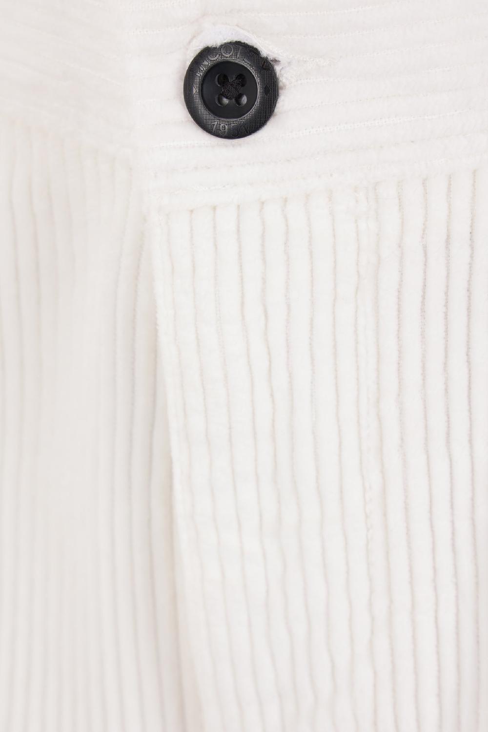 INCOTEX pantalone tapered-fit in velluto a coste Offerta speciale