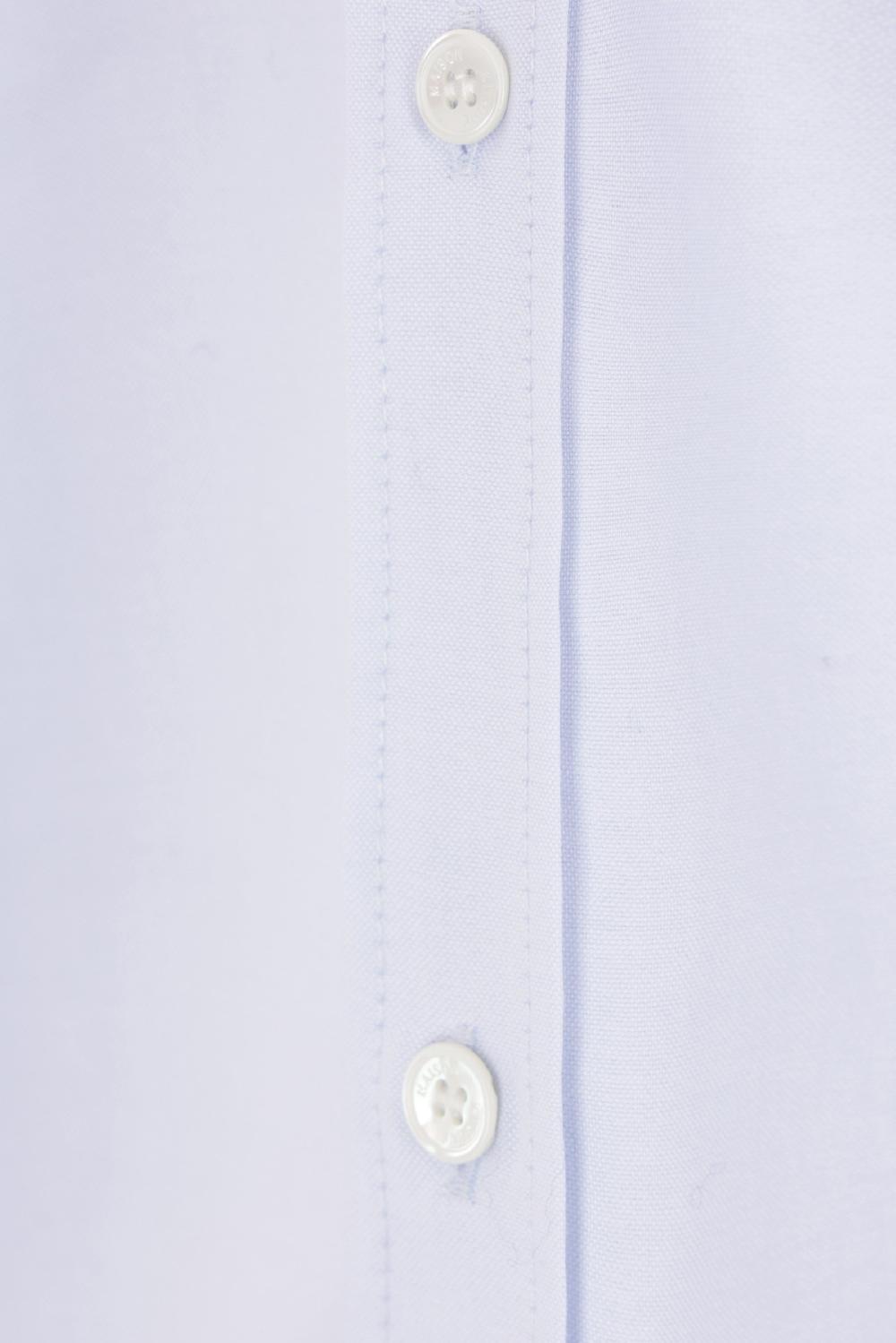 MAISON KITSUNÉ camicia in Oxford patch logo Mini Fox Head Shopping online