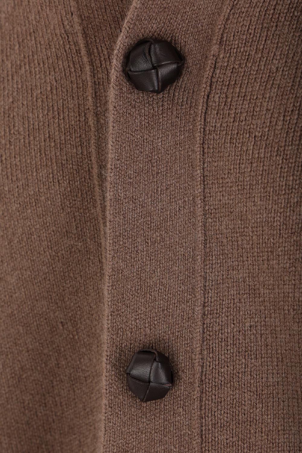 BOTTEGA VENETA cardigan in lana compatta Smaltimento dello stoccaggio