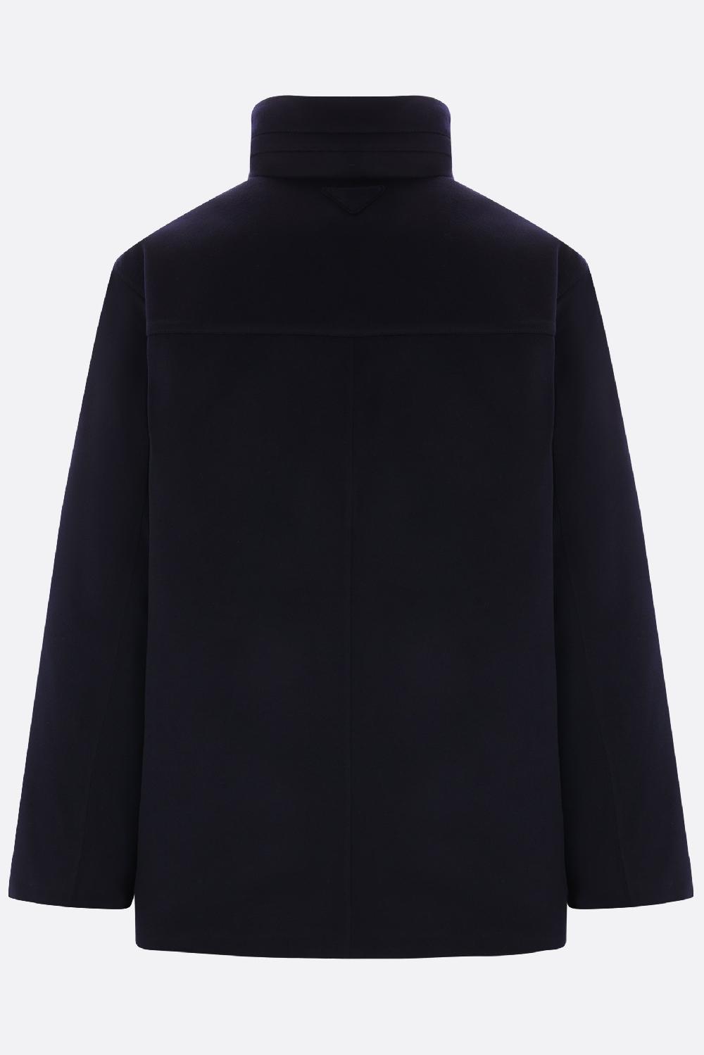 PRADA giubbotto oversize in cashmere con piumino removibile Offerta temporanea