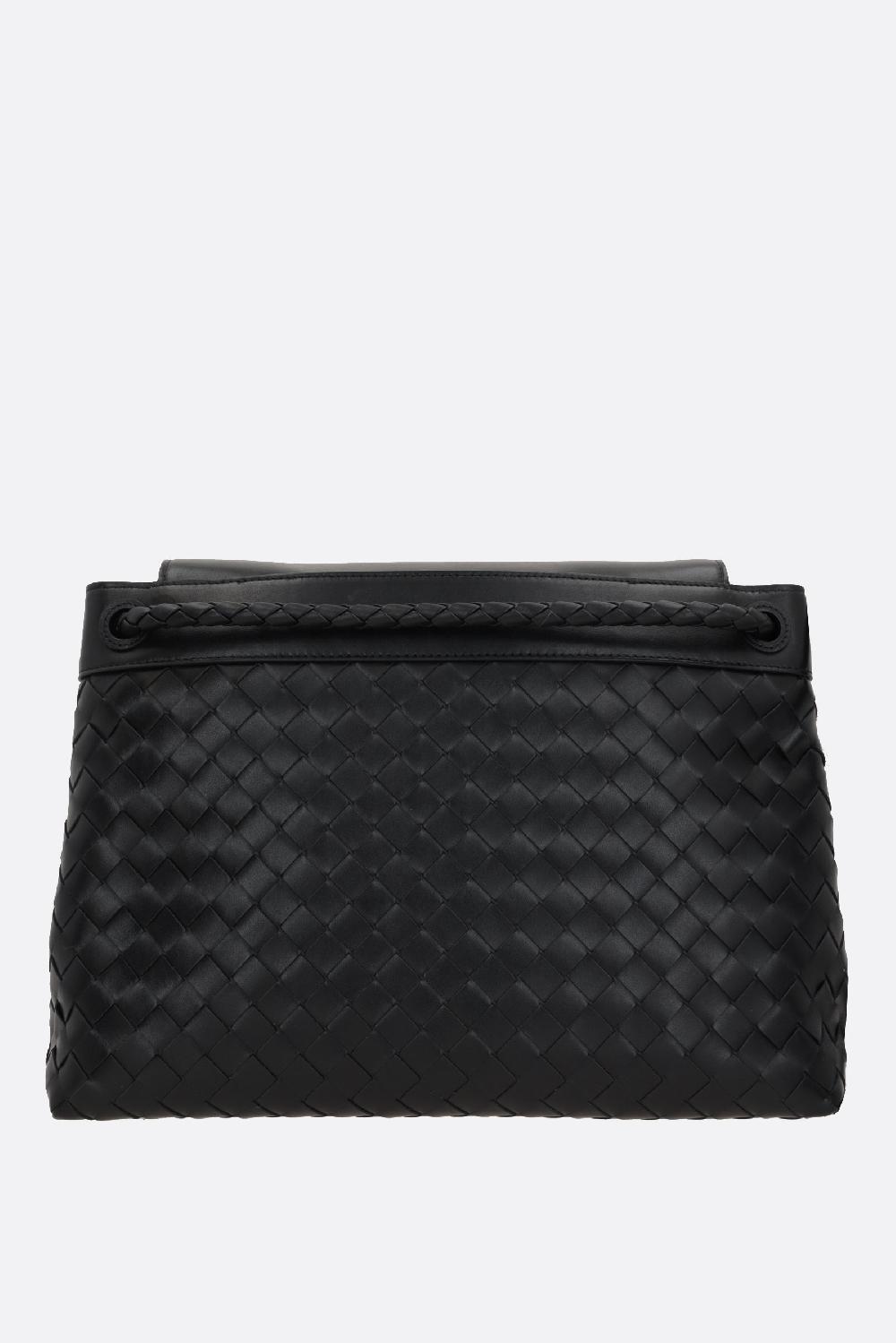 BOTTEGA VENETA borsa messenger Andiamo media in Intrecciato 15 Bestseller