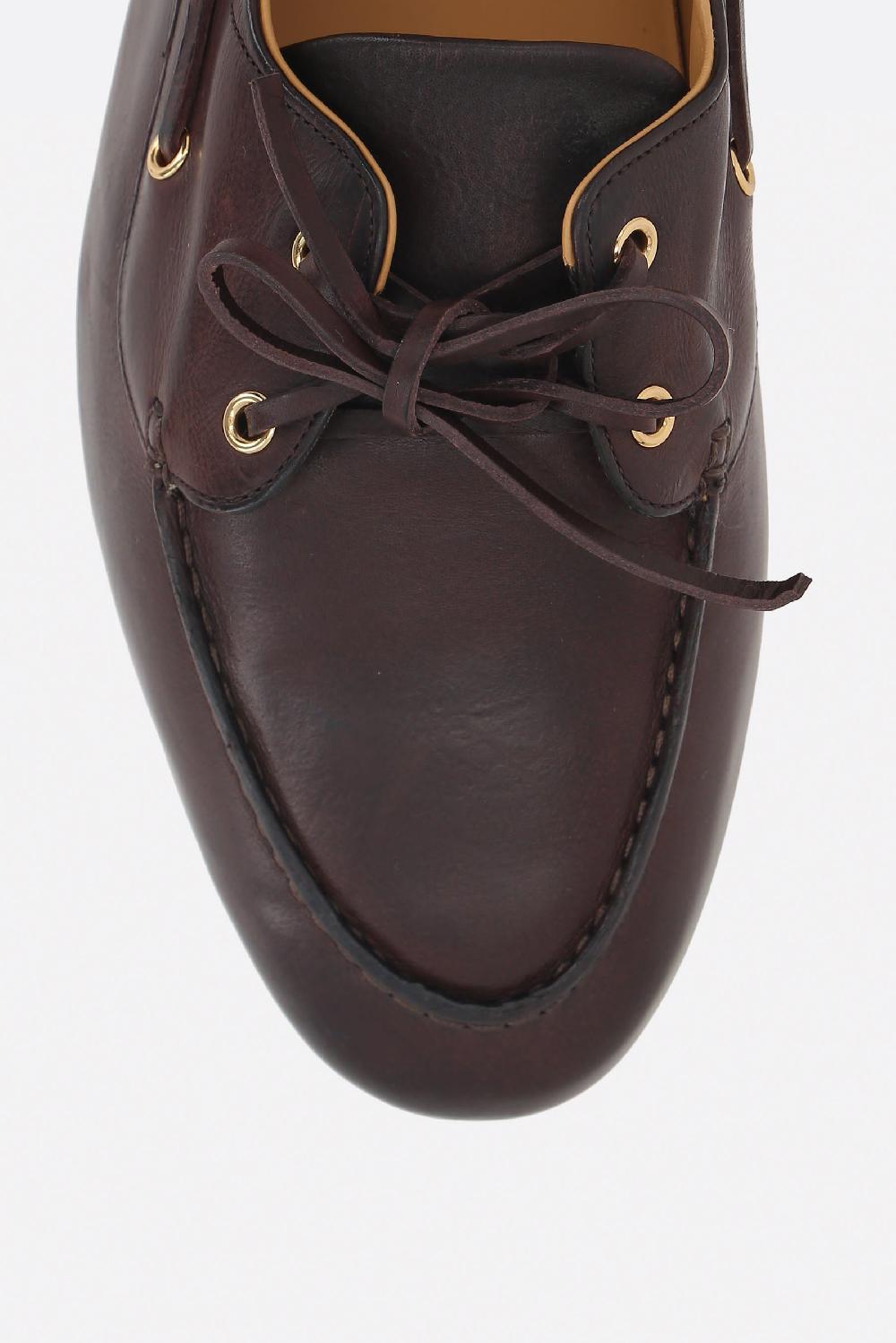 BALLY mocassino stringatto Pathy in pelle liscia Offerte giornaliere