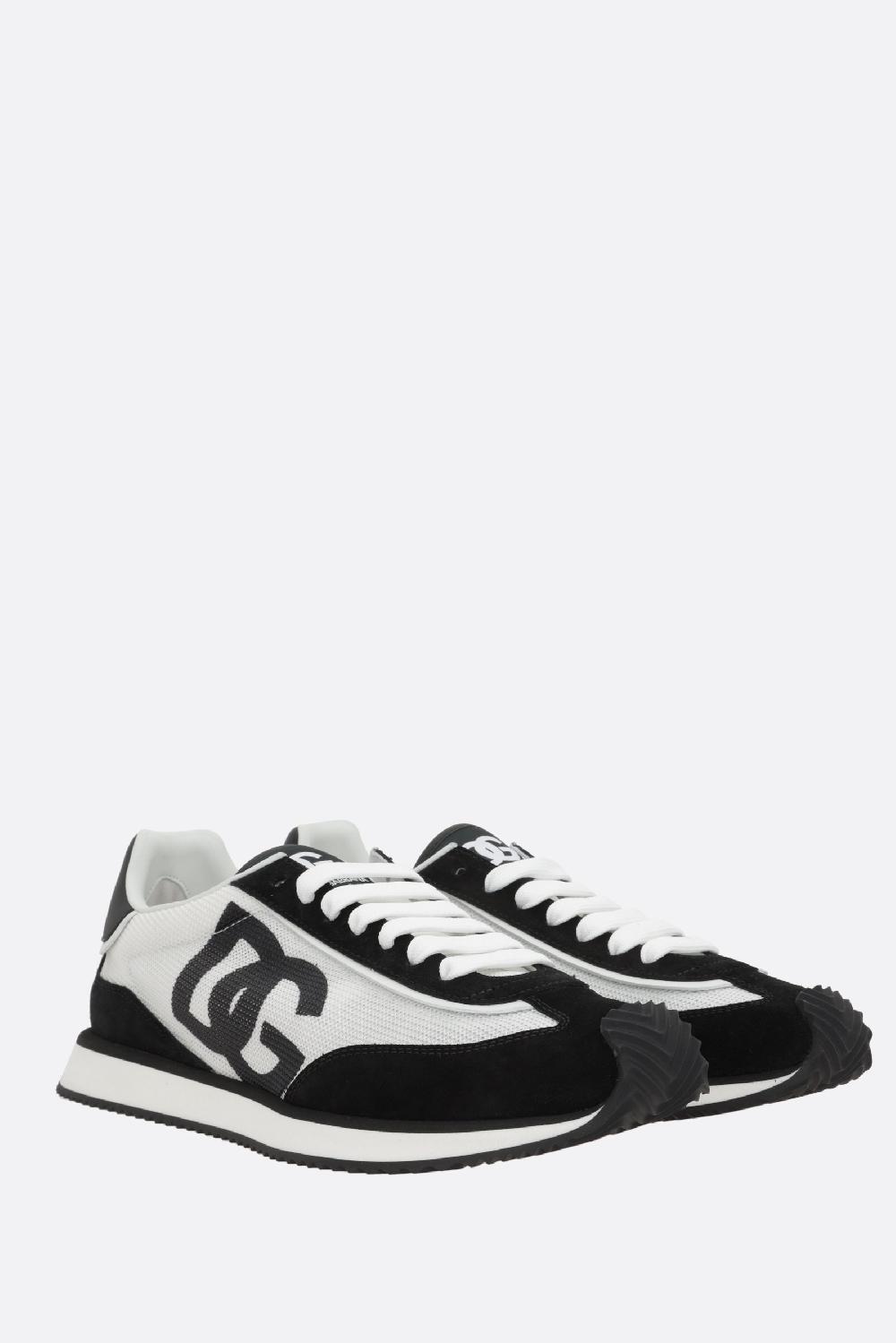 DOLCE & GABBANA sneaker Dragon in rete e suede Sconti VIP