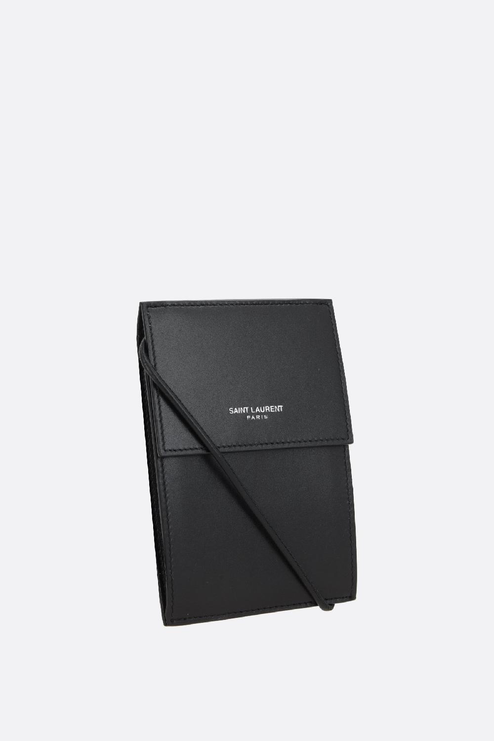 SAINT LAURENT mini borsa in pelle liscia Super Saving Price