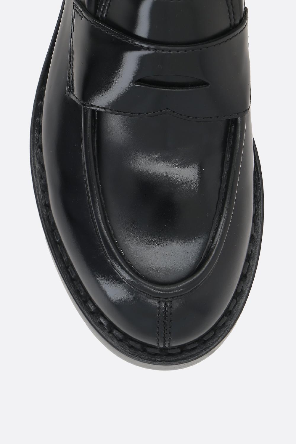 SANTONI X 10 CORSO COMO mocassino in pelle lucida ACQUISTA ORA