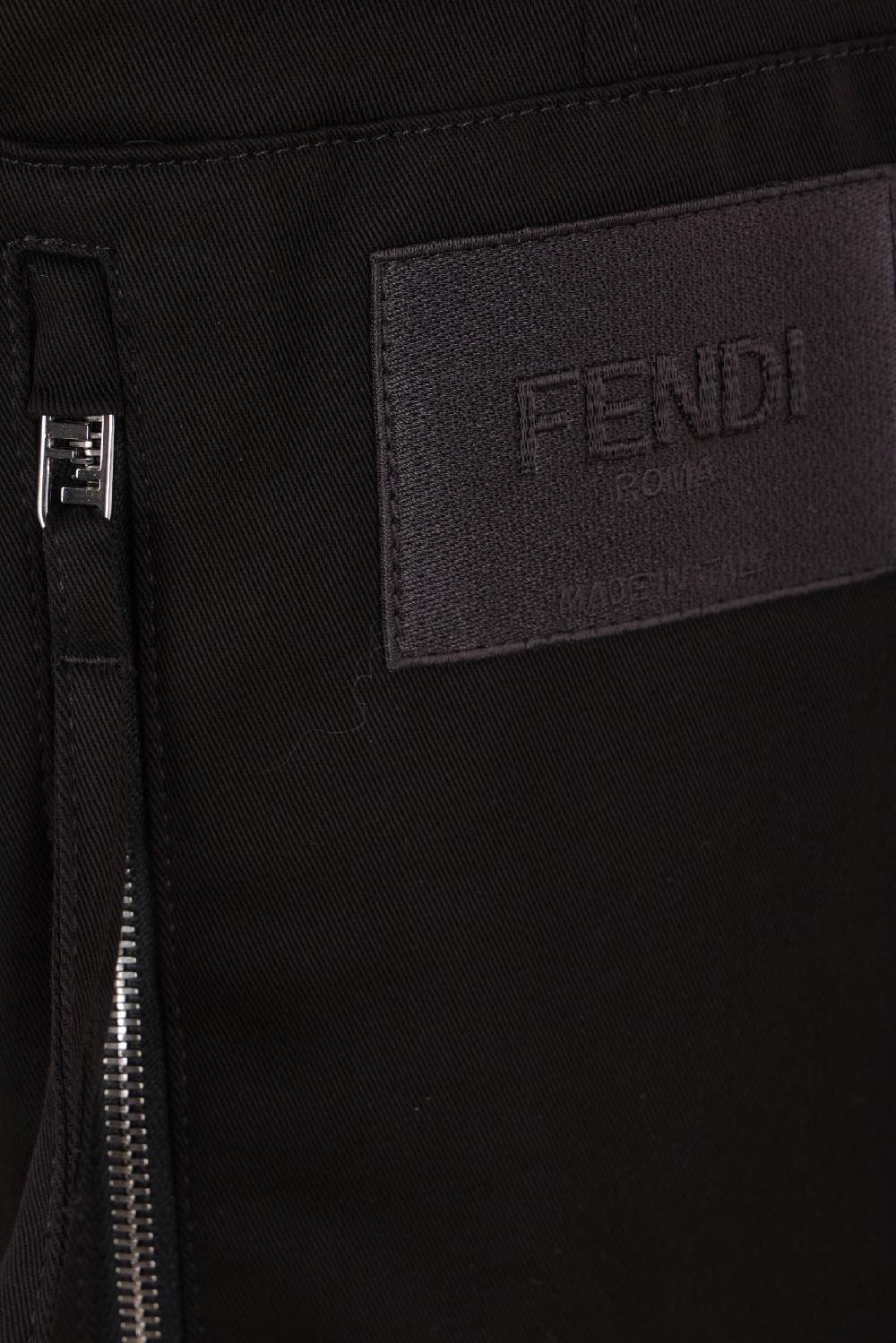 FENDI pantalone cargo in gabardine Ultimi due giorni