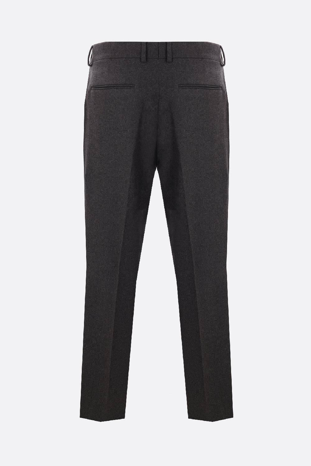 FENDI pantalone a gamba dritta in cashmere stretch Ultimo giorno