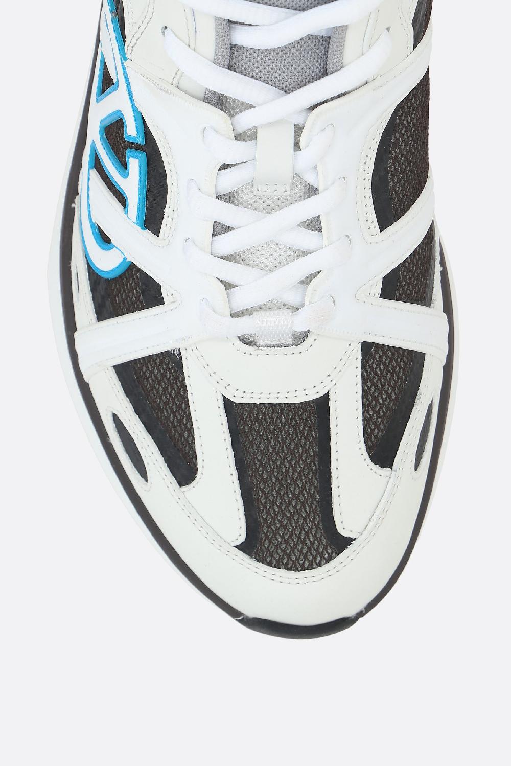 VALENTINO GARAVANI sneaker Vlogo Easyjog in pelle e tessuto Fino al 50% di sconto