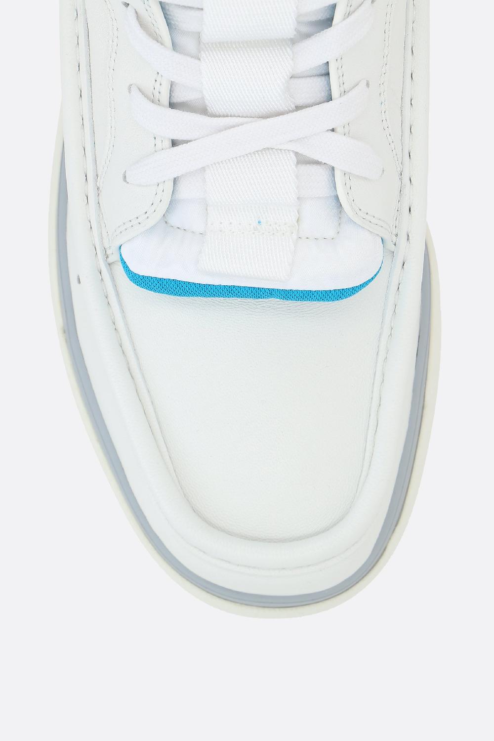 VALENTINO GARAVANI sneaker Runboot in pelle liscia e rete Fino al 60% di sconto