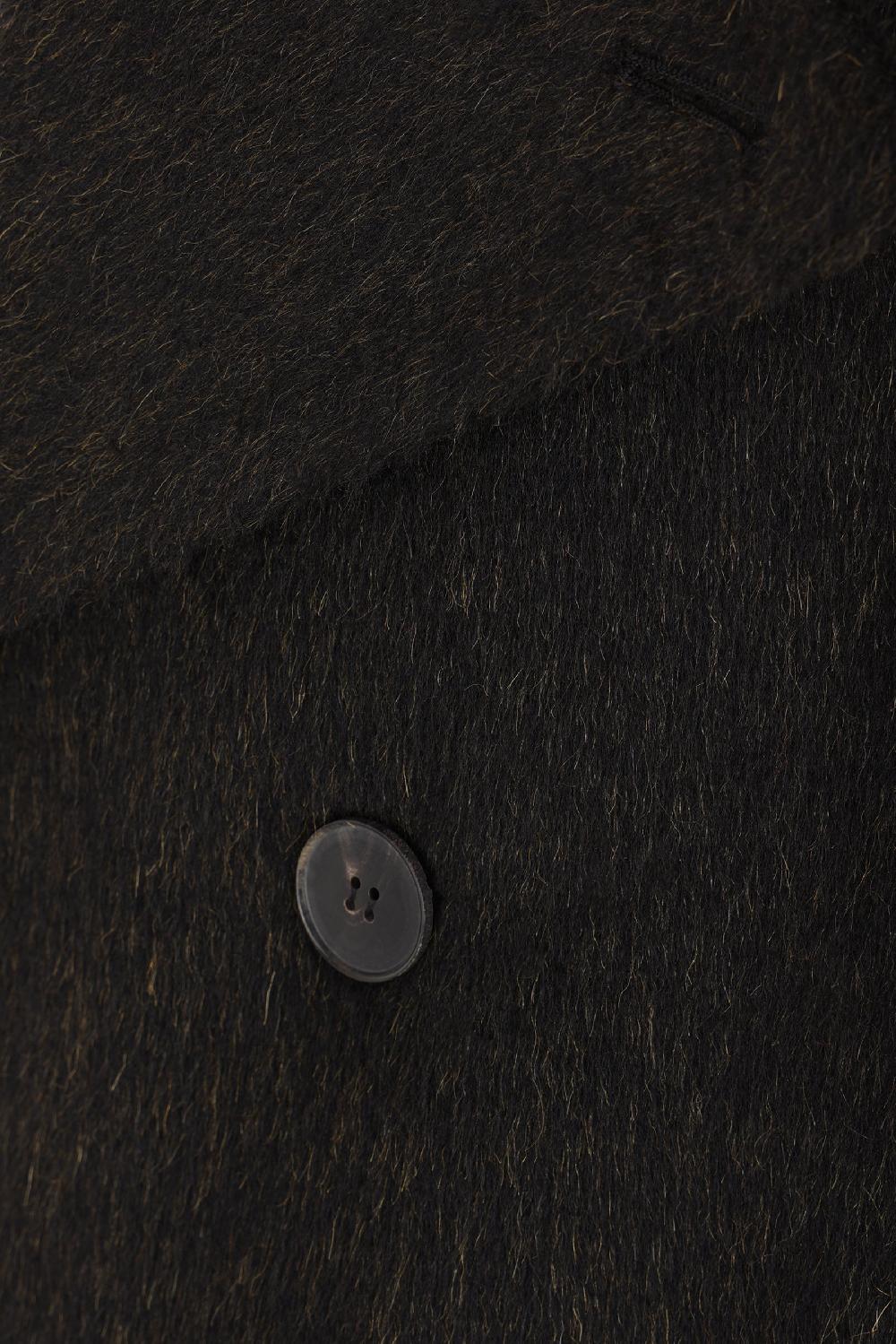 VALENTINO GARAVANI cappotto doppiopetto in misto lana mohair Only for today