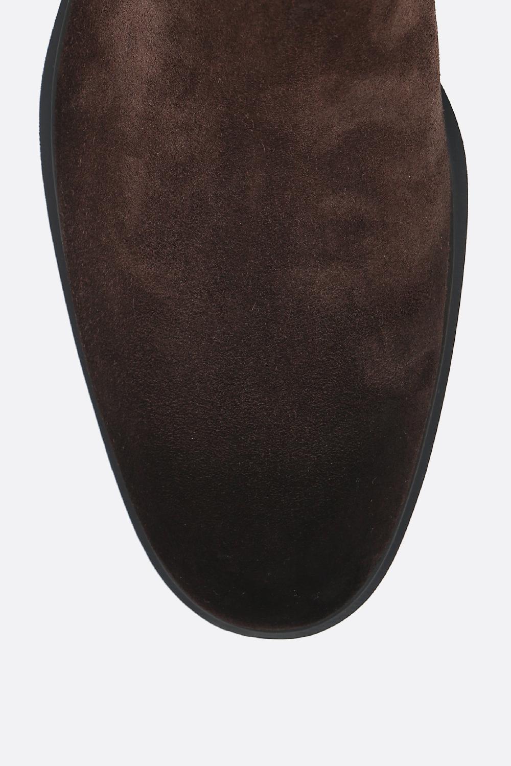 SANTONI stivaletto Easy in suede Fino al 55% di sconto