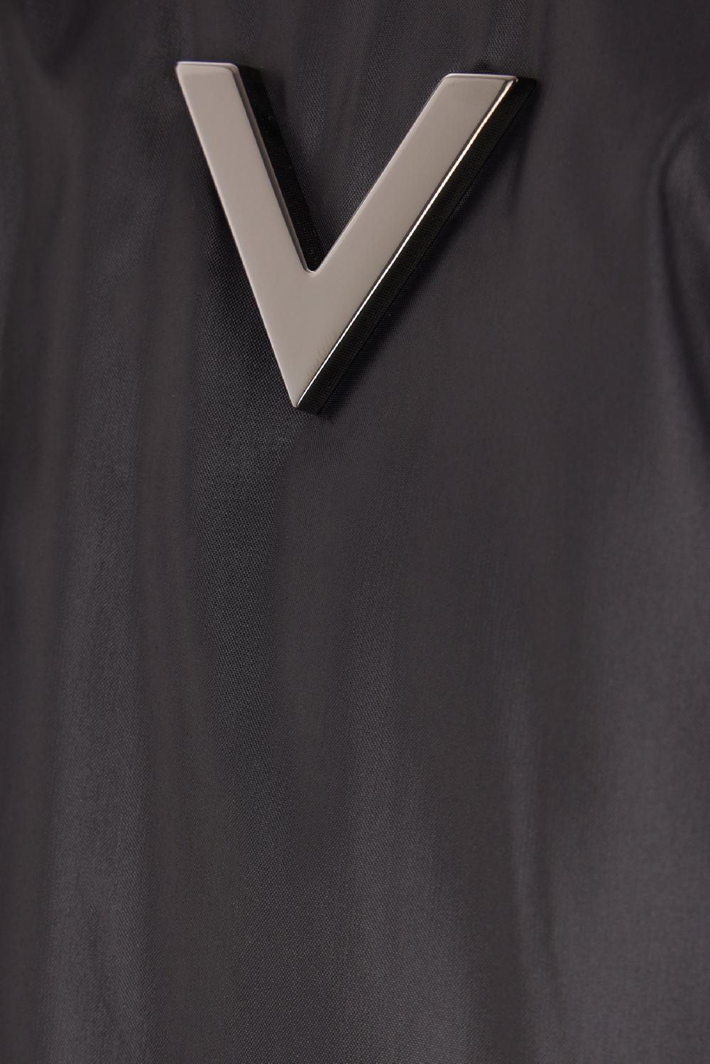 VALENTINO GARAVANI giubbotto imbottito in nylon con V Detail Solo un giorno rimasto