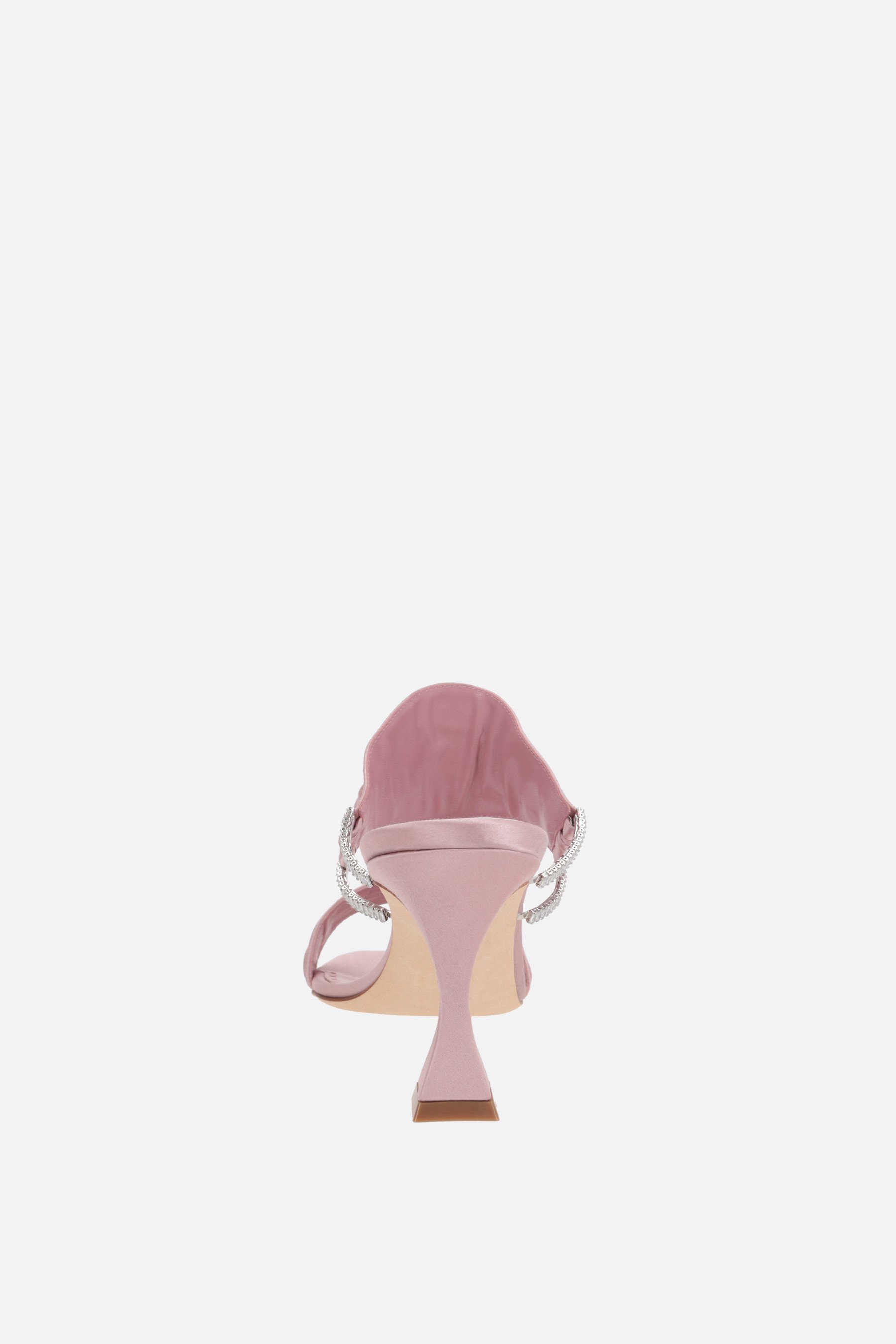 MANOLO BLAHNIK sandalo mule Chinap in raso 50% di sconto per tempo limitato