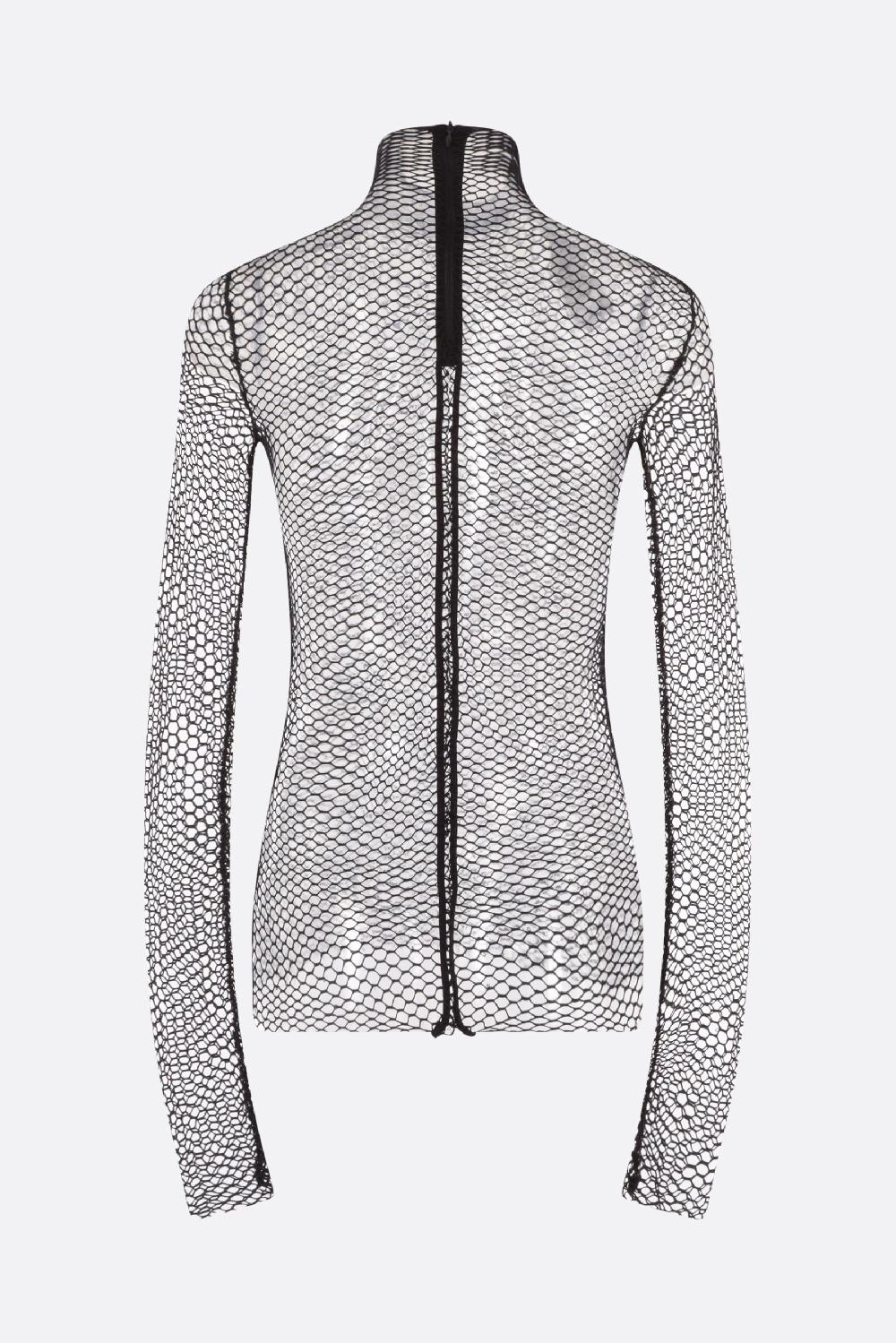 REV top a maniche lunghe The Sam in mesh Nuovo