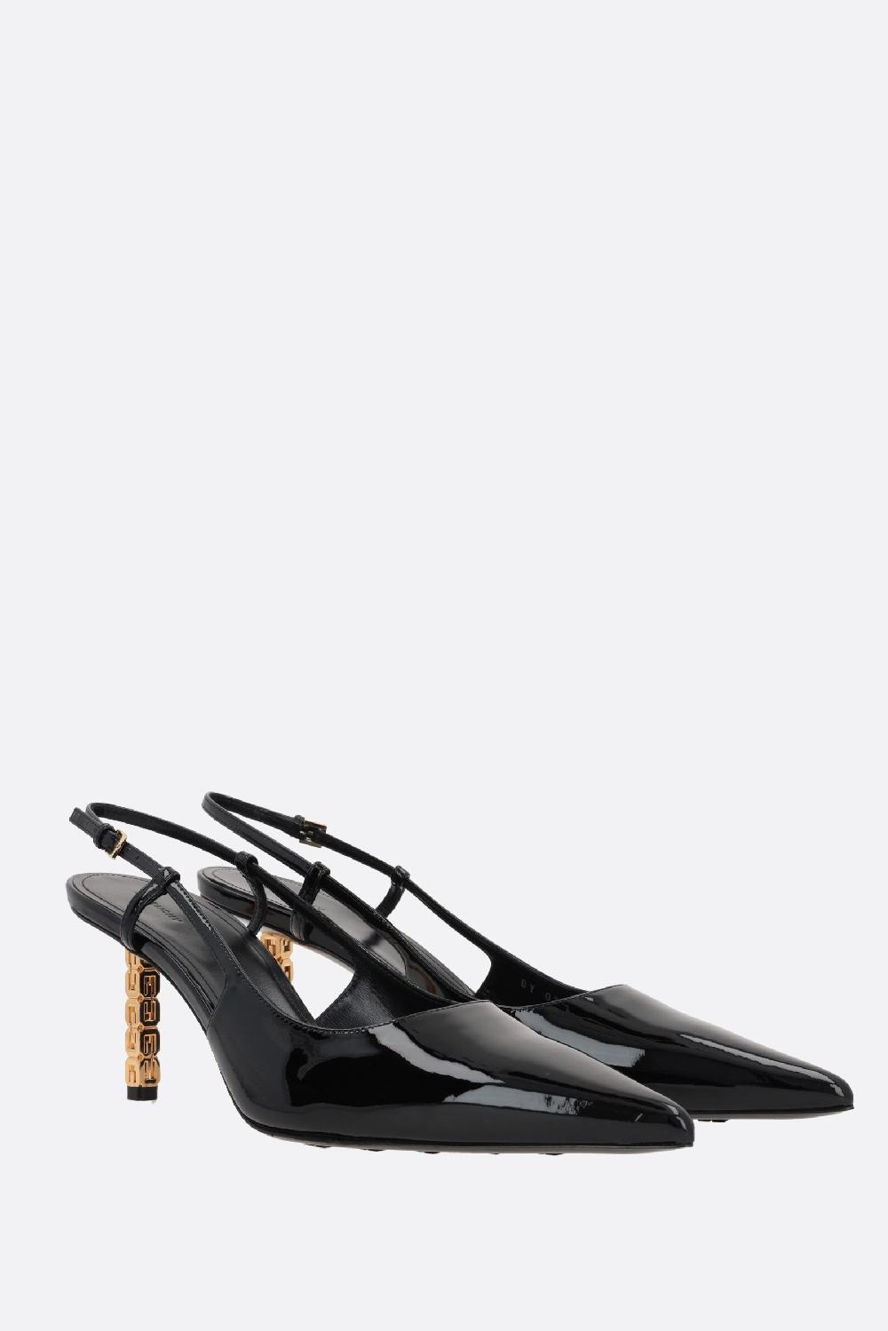 GIVENCHY slingback G Cube in vernice Promozione