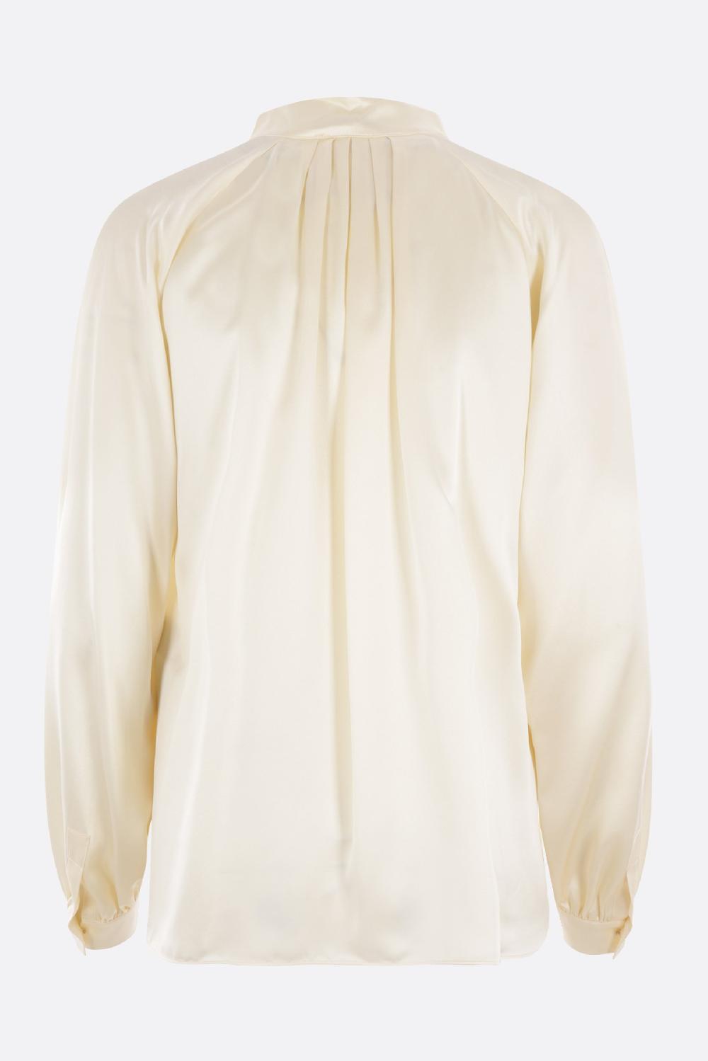 MAX MARA blusa Tamigi in raso Soddisfazione Garantita