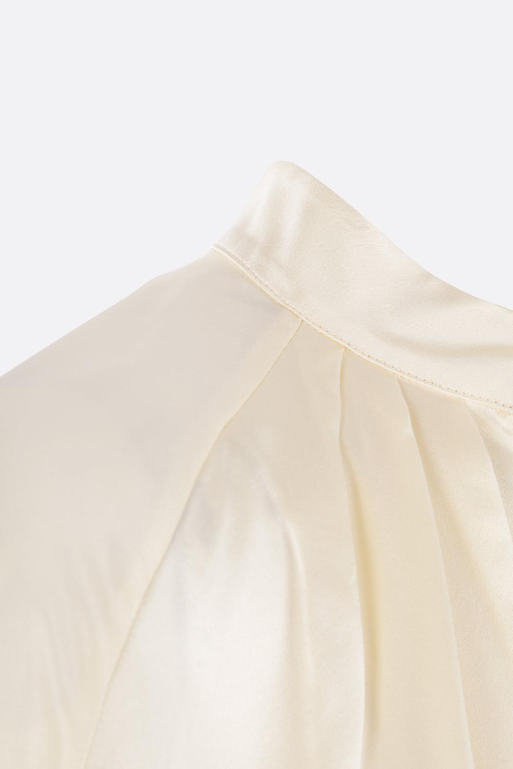 MAX MARA blusa Tamigi in raso Soddisfazione Garantita