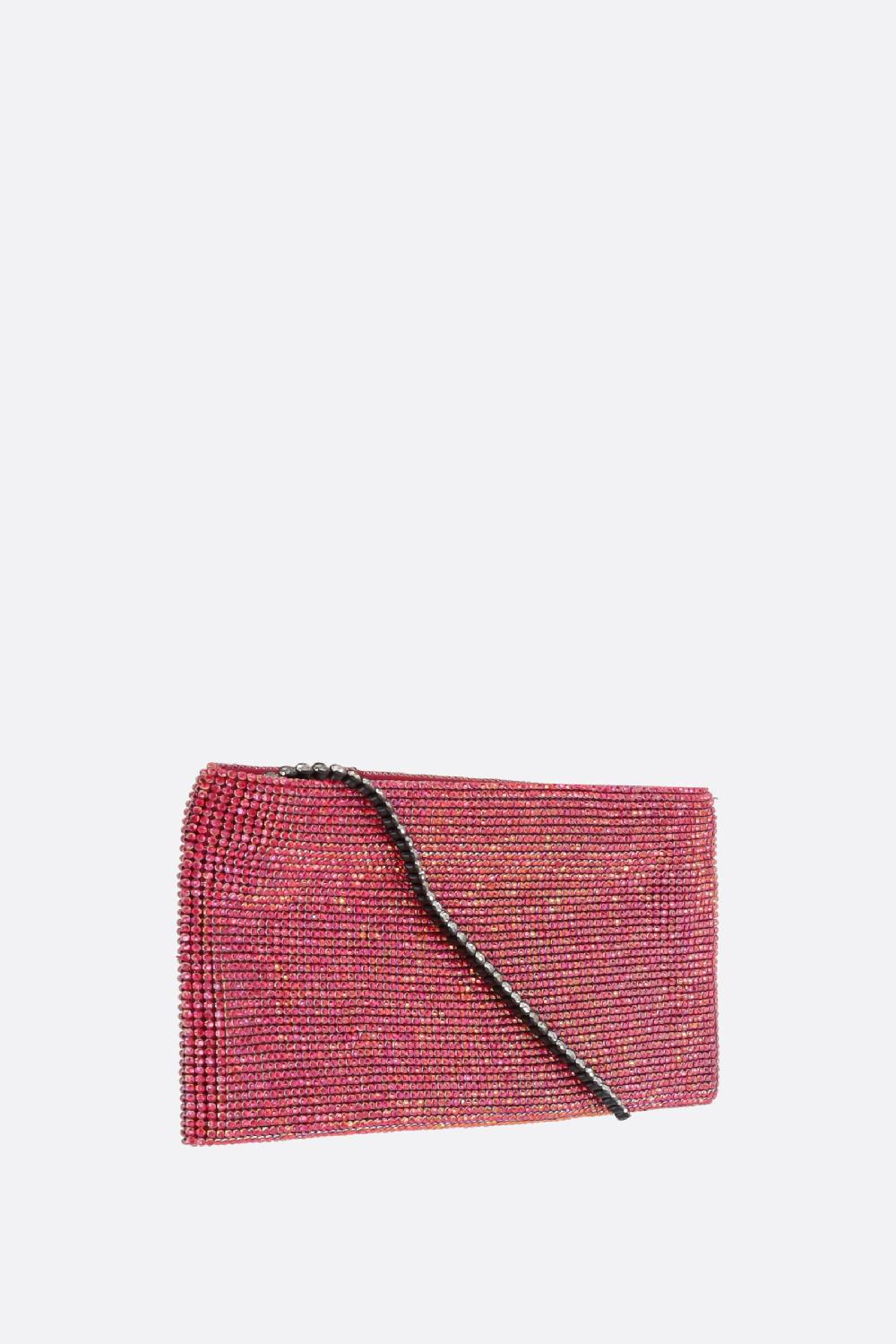 BENEDETTA BRUZZICHES borsa a spalla Your Best Friend La Petite in maglia metallica con cristalli Online
