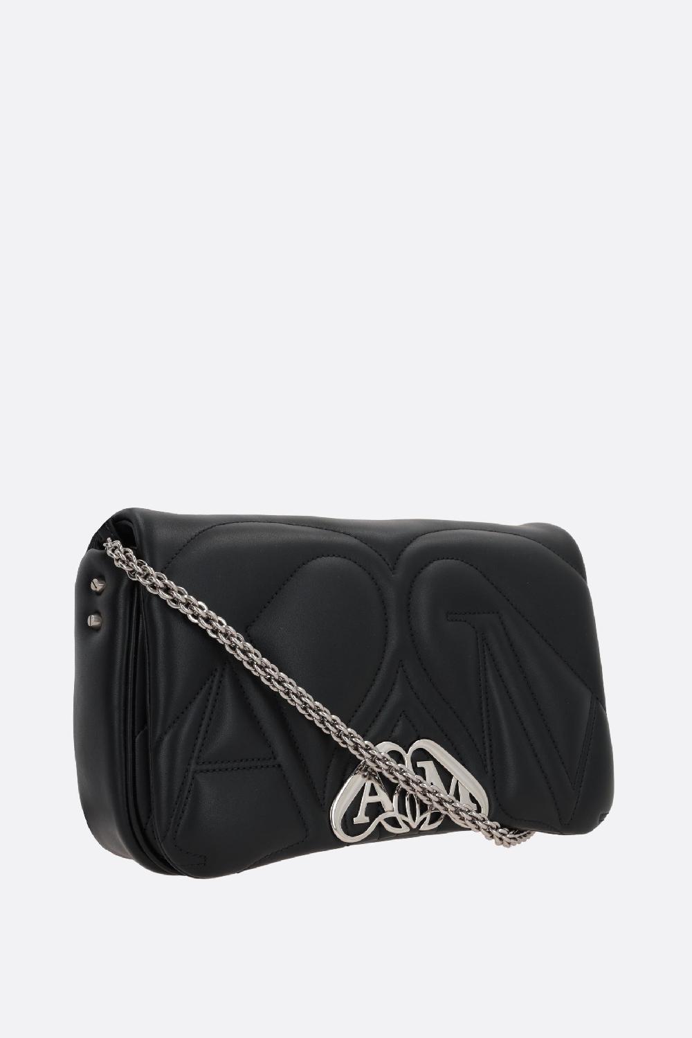 ALEXANDER McQUEEN borsa a spalla Seal small in nappa matelassé In Vendita