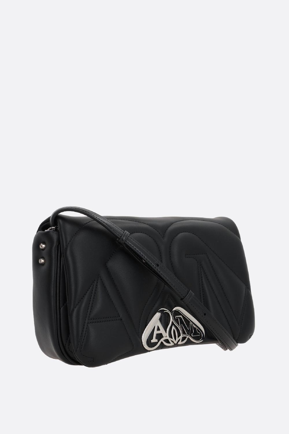 ALEXANDER McQUEEN borsa a spalla Seal small in nappa matelassé In Vendita