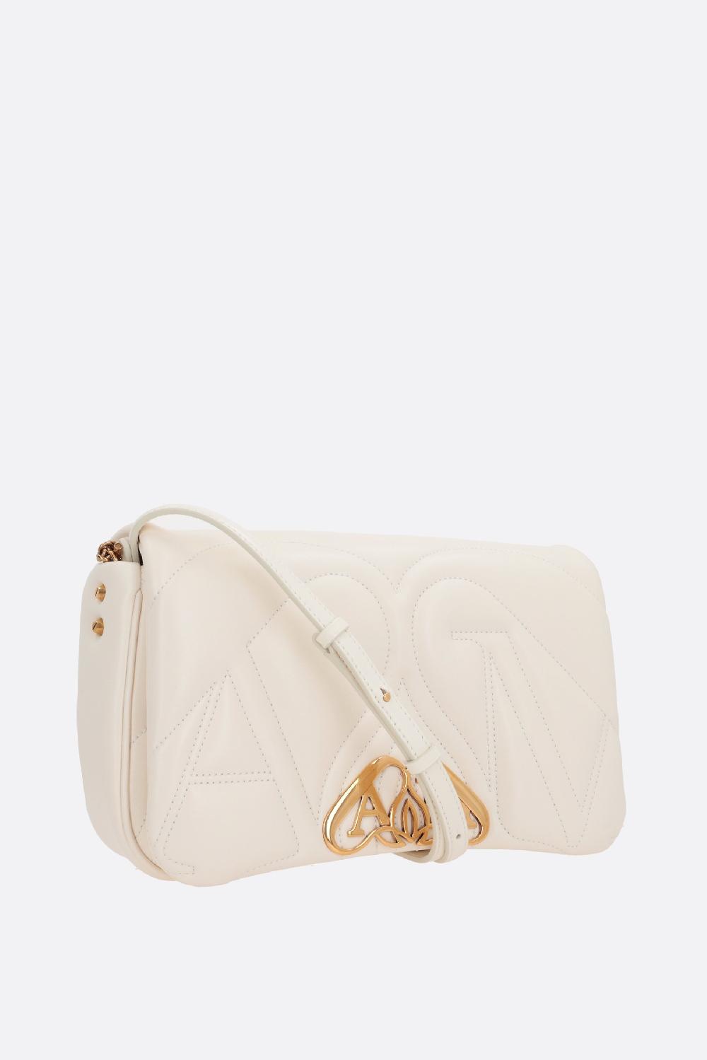 ALEXANDER McQUEEN borsa a spalla Seal small in nappa matelassé Saldi