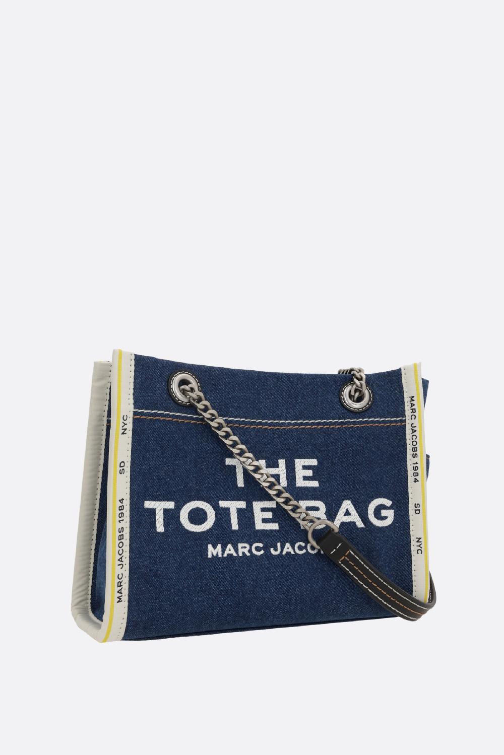 MARC JACOBS borsa The Denim Chain Small Tote Nuova