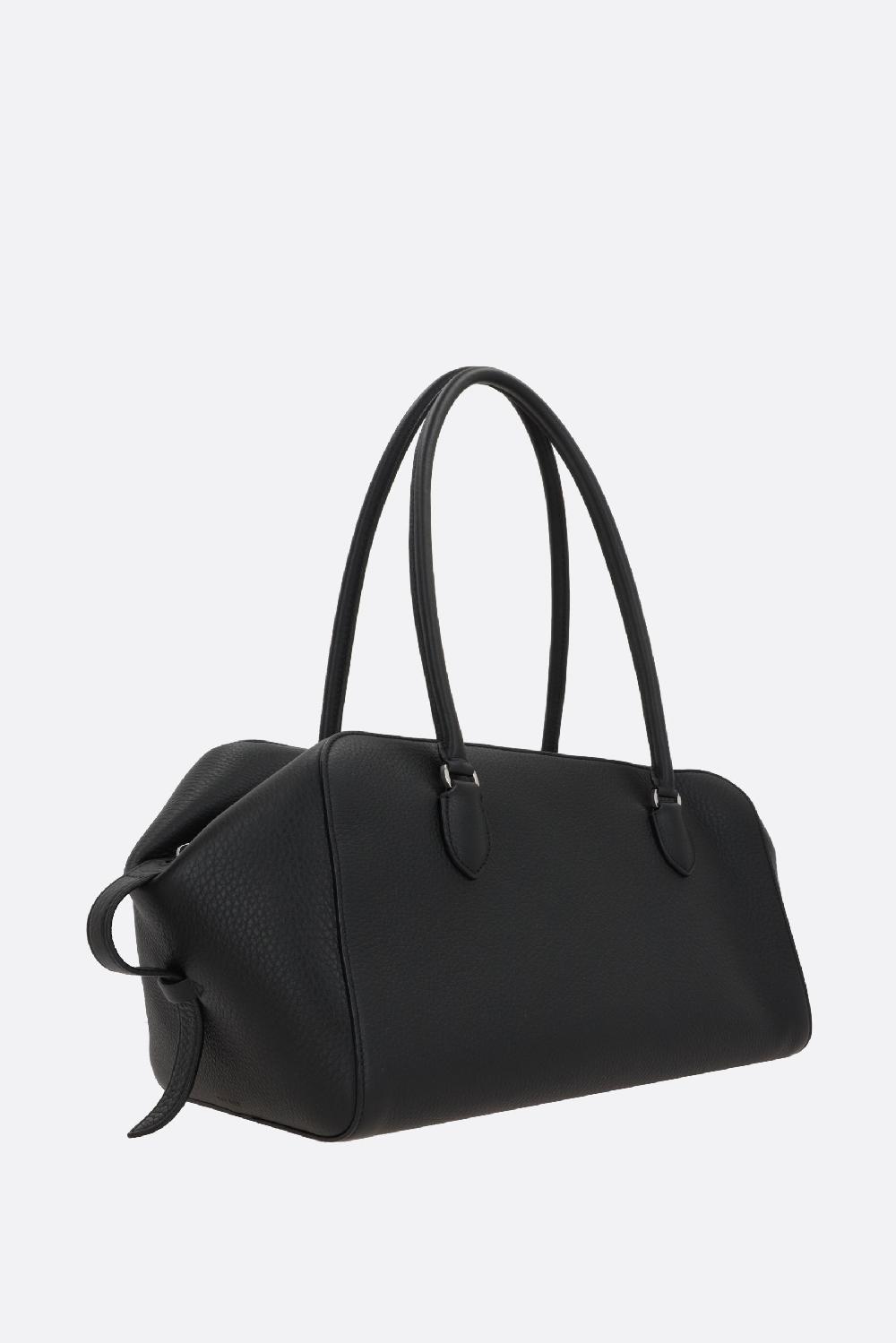 THE ROW borsa a mano EW Bowling in pelle martellata Vendite stagionali