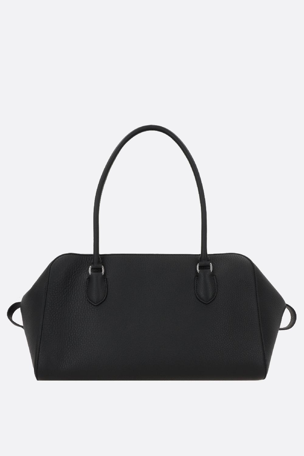 THE ROW borsa a mano EW Bowling in pelle martellata Vendite stagionali
