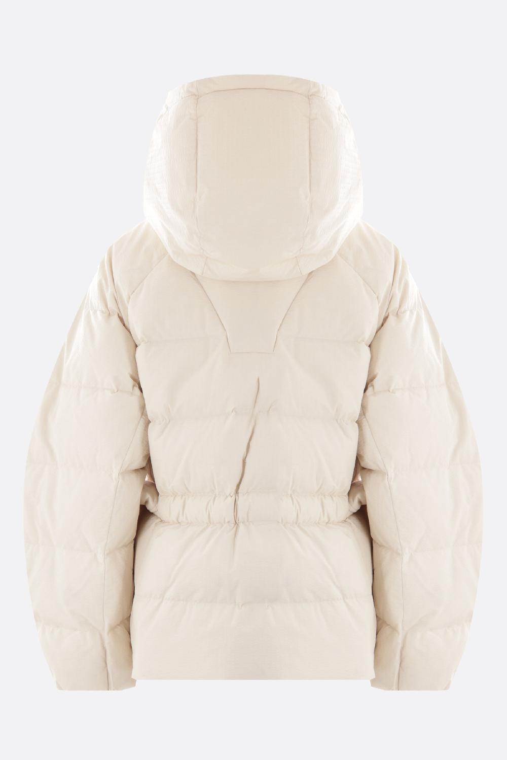 GANNI piumino oversize in seersucker tecnico Offerta Anniversario